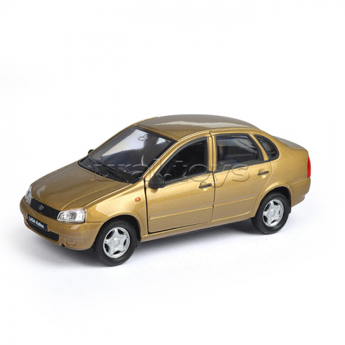 Машинка 1:38 LADA Kalina, пруж. мех., цвет в асс.