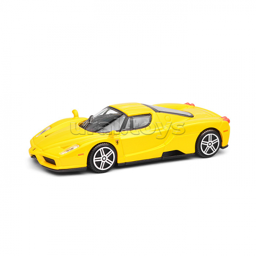 Машинка die-cast Ferrari Race&Play, желтая, 1:43,