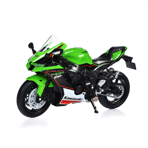 Мотоцикл 1:12 Kawasaki Ninja ZX-10R, зеленый
