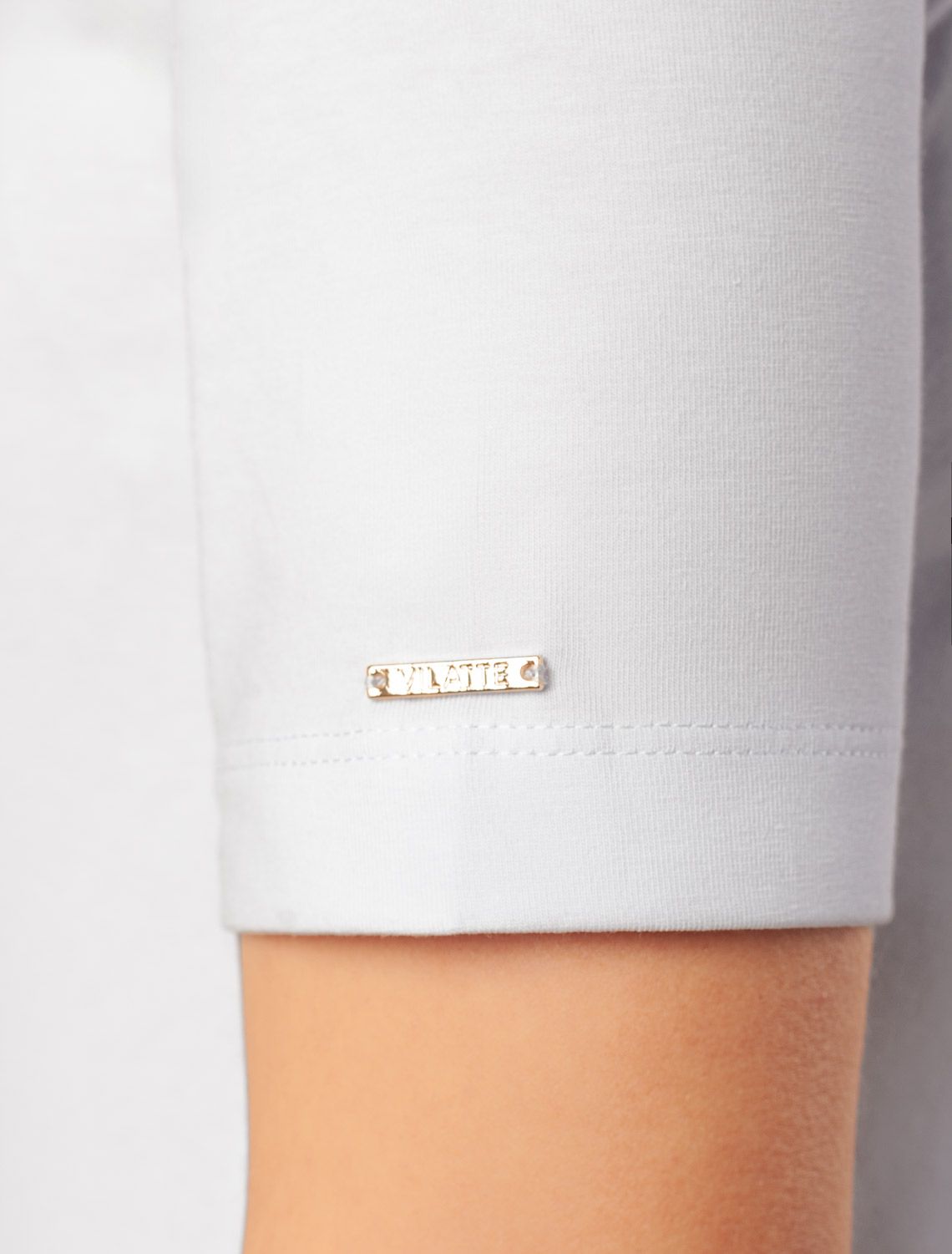 Водолазка из премиального хлопка с эластаном D49.114 белый