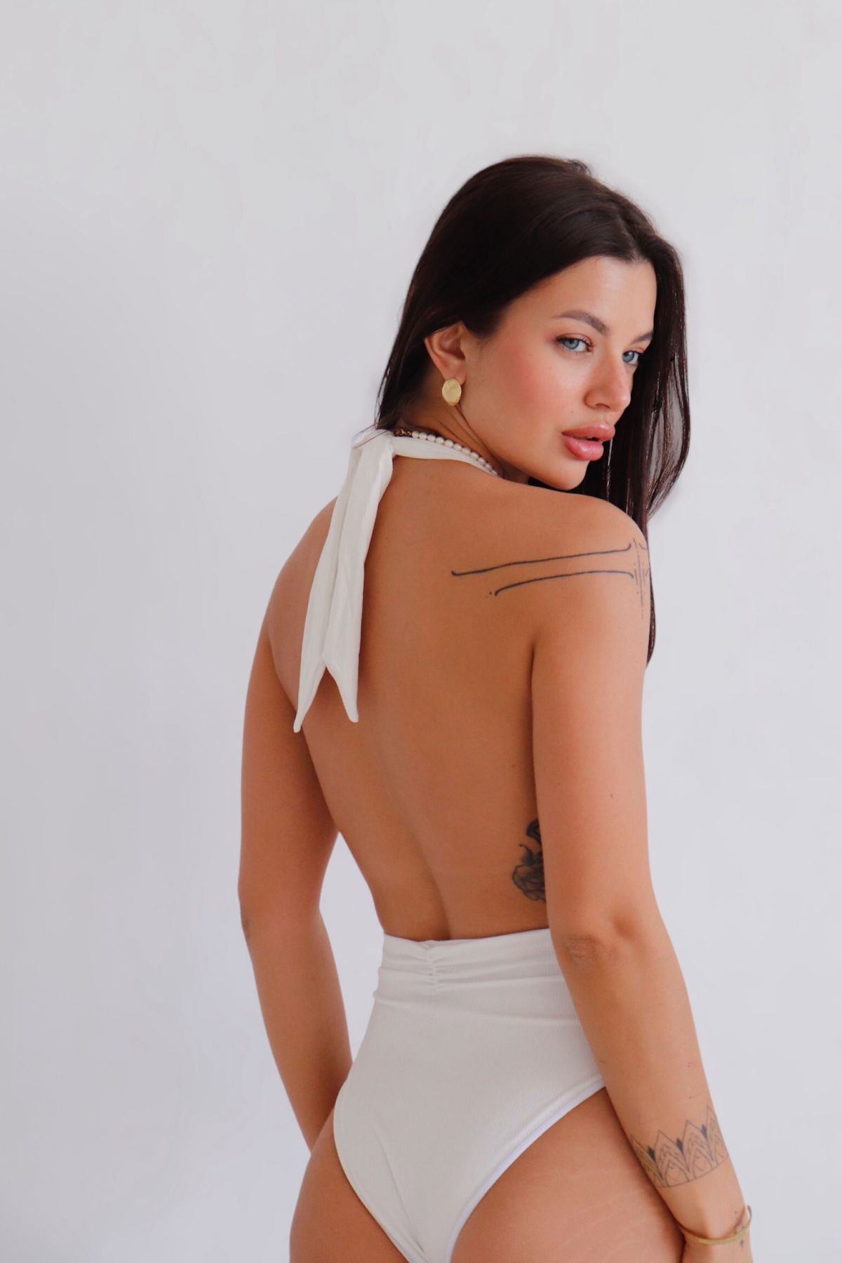 37129 Купальник белый (остаток: 42)