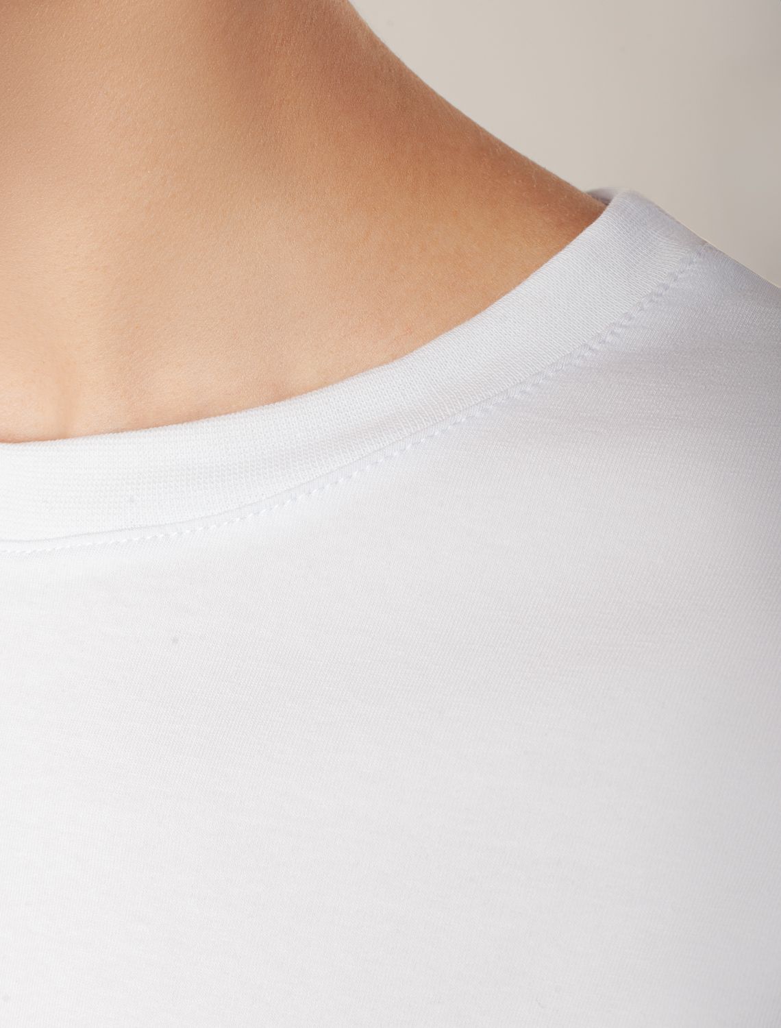 Футболка из премиального хлопка D49.110 белый