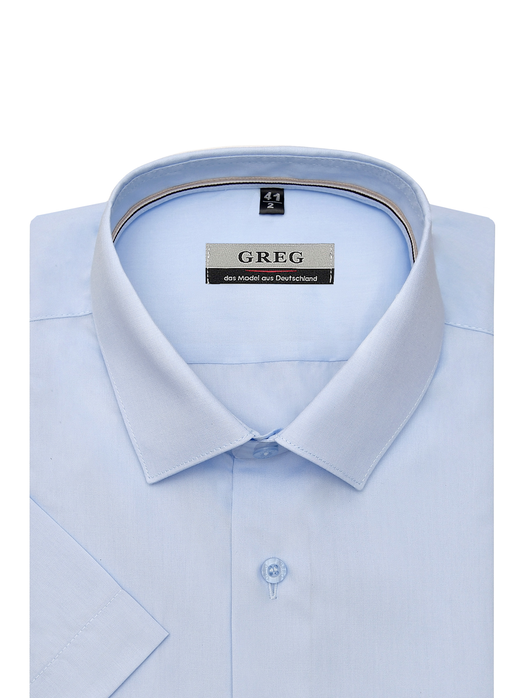 Сорочка мужская короткий рукав GREG 210/209/CL/Z/3p