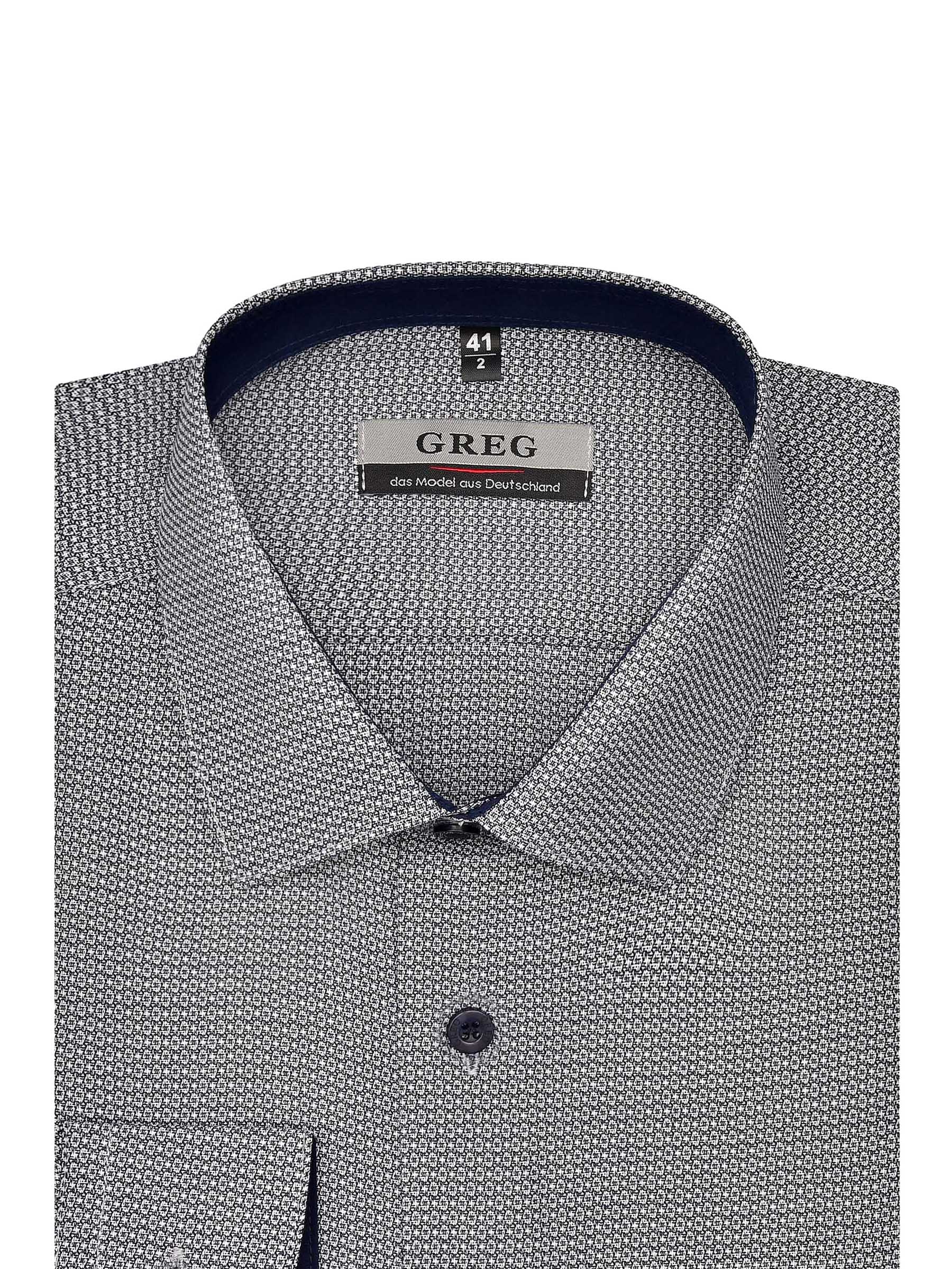 Сорочка мужская длинный рукав GREG 323/239/7389/Z/1
