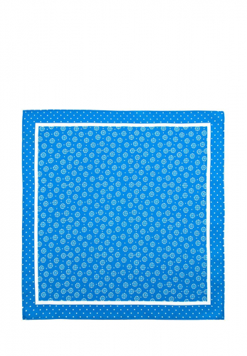 Карманный платок GREG Hanky-poly 30х30-голуб 710.1.232