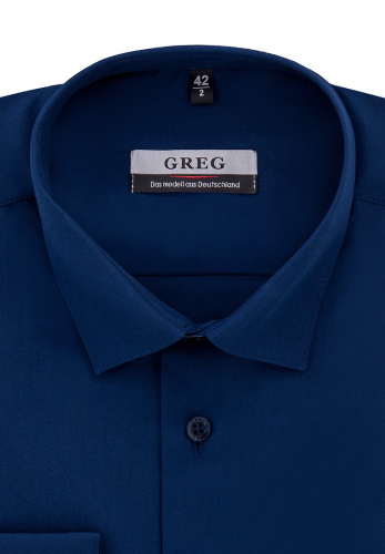 Сорочка мужская длинный рукав GREG 230/139/DB/ZV_V