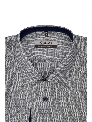 Сорочка мужская длинный рукав GREG 323/239/7389/Z/1