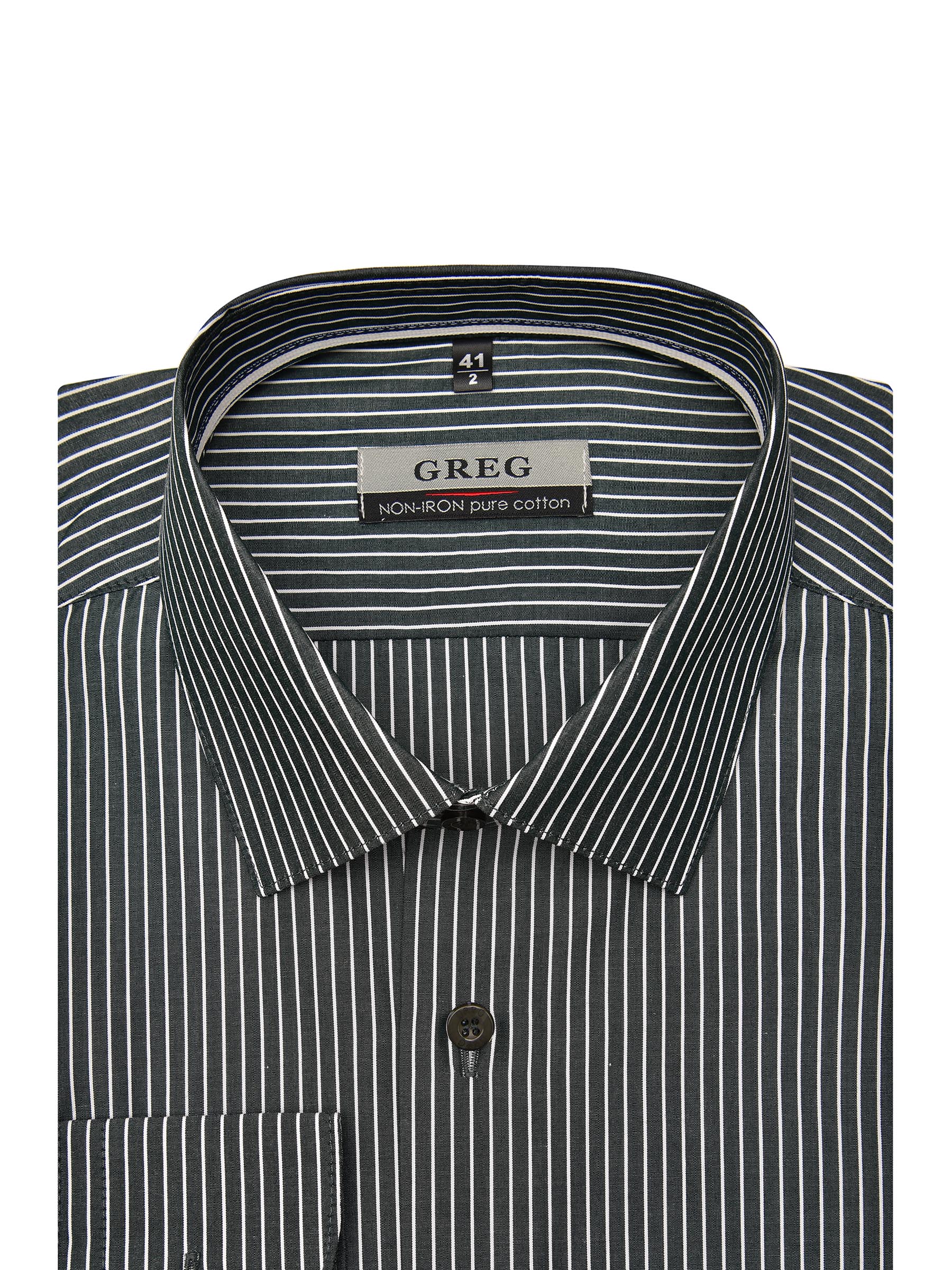 Сорочка мужская длинный рукав GREG 331/231/6025/1p