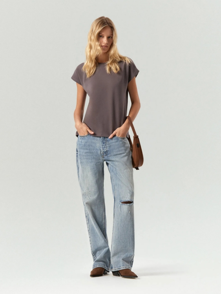 Джинсы Straight Leg 472 ,
100% хлопок ,