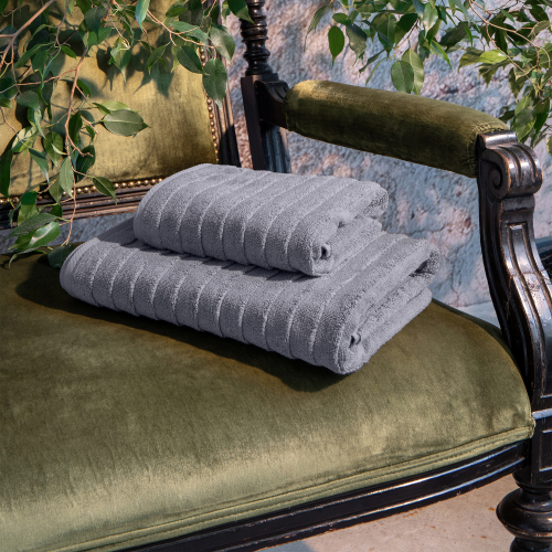 Набор Полотенец Verossa МХ52 Steps texture Графит 116 НПК008