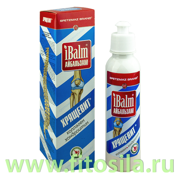 Гель для ног охлаждающий Айбальзам iBalm® SPETZMAZ BRAND® Хрящевит® 150 мл Банка NEW