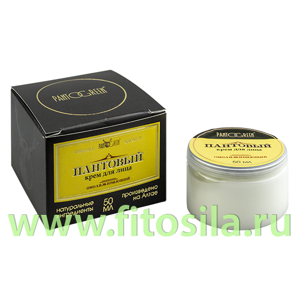 Крем против морщин для лица с пантами алтайского марала 50мл