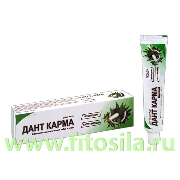 Зубная паста Данта Карма Трявяная 100гр