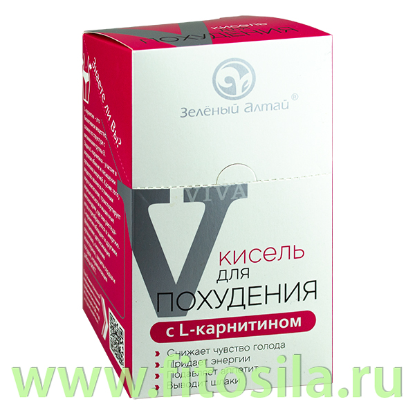 Кисель сухой растворимый «Для похудения» с экстрактом гарцинии 7стиков по 20гр