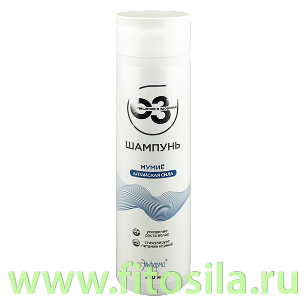 Шампунь Очищение и здоровье с мумие 250 мл