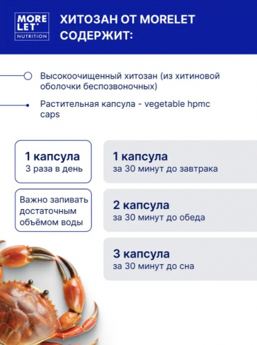 Хитозан из хитиновой оболочки беспозвоночных