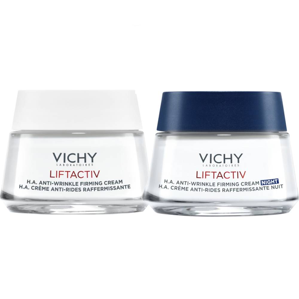 VICHY Набор для нормальной и комбинированной кожи: дневной крем 50 мл + ночной крем 50 мл