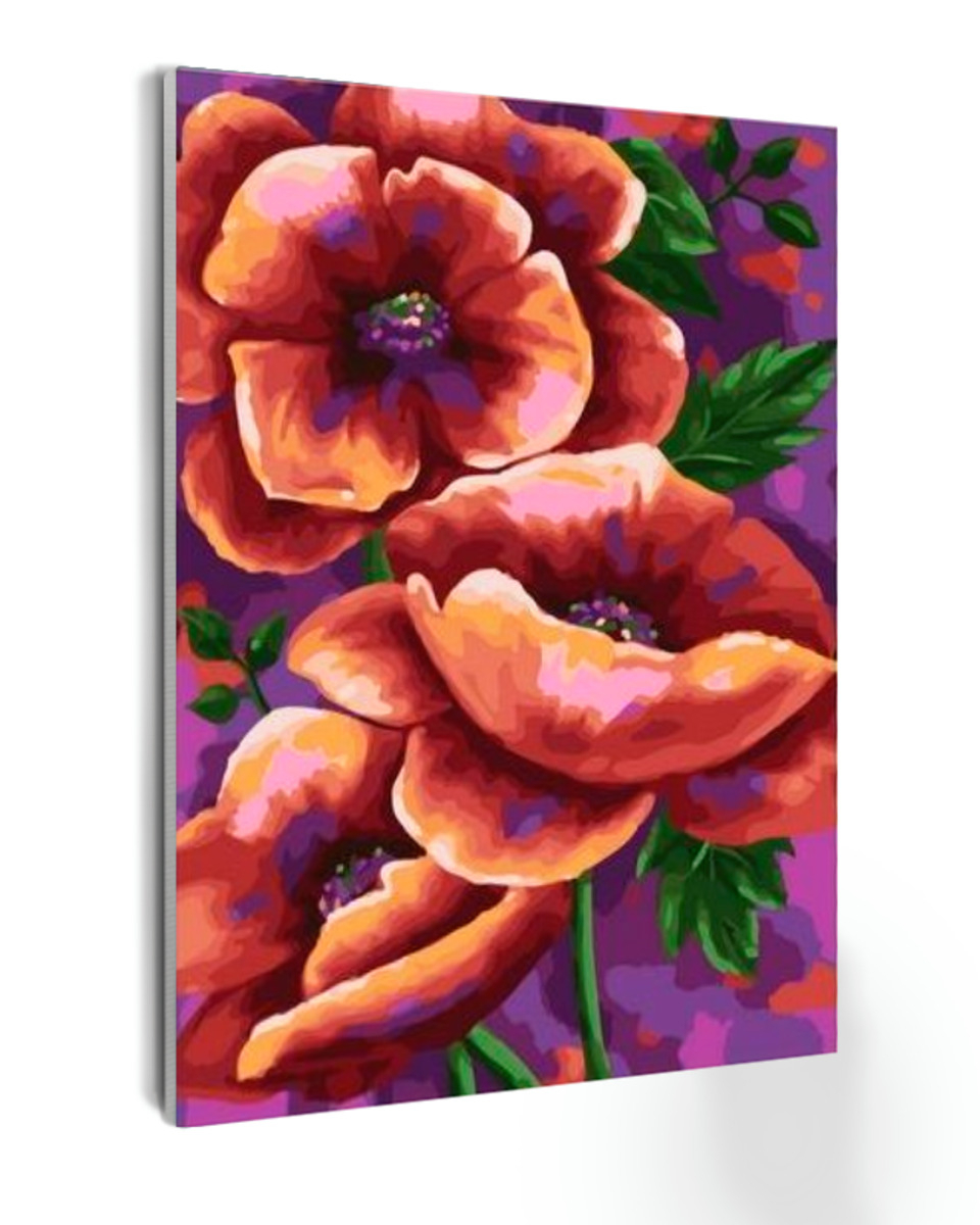 Картина по номерам на холсте и подрамнике 40х50 см