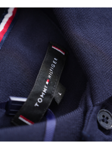 Поло TOMMY HILFIGER 2212 темно-синий