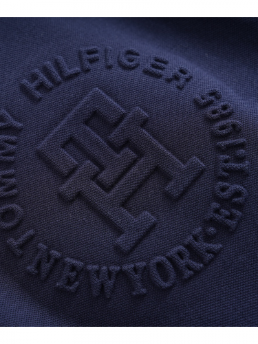 Поло TOMMY HILFIGER 2212 темно-синий