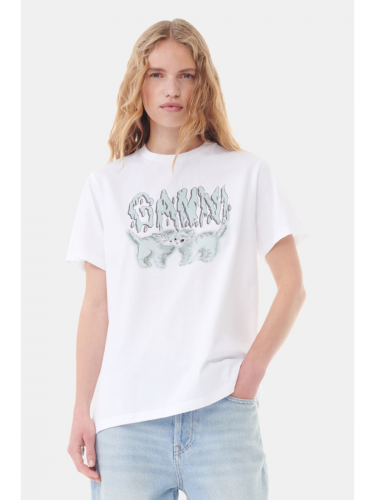 Футболка Ganni 3259 белый