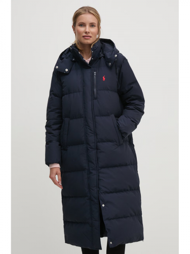 Пуховик Polo Ralph Lauren 672 темно-синий