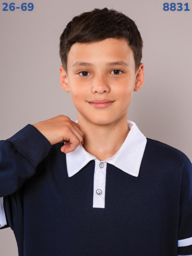 Джемпер 8831 синий