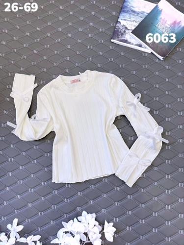 Блузка 6063 белый
