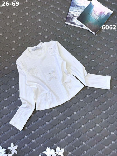 Блузка 6062 белый