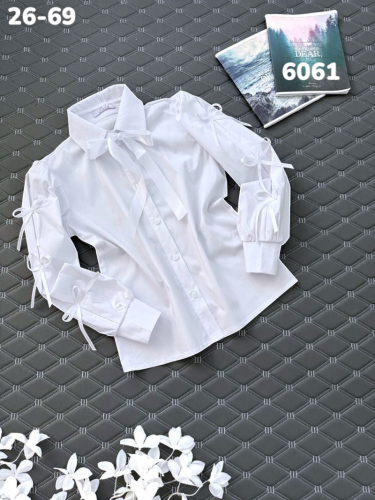 Блузка 6061 белый