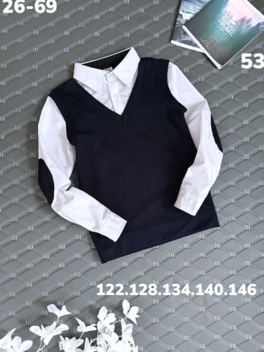 Джемпер 53 синий