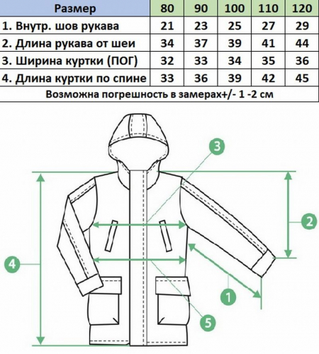 Ветровка 2452 бежевый