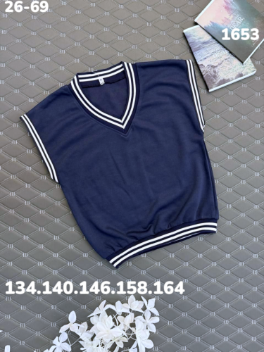 Жилет 1653 синий