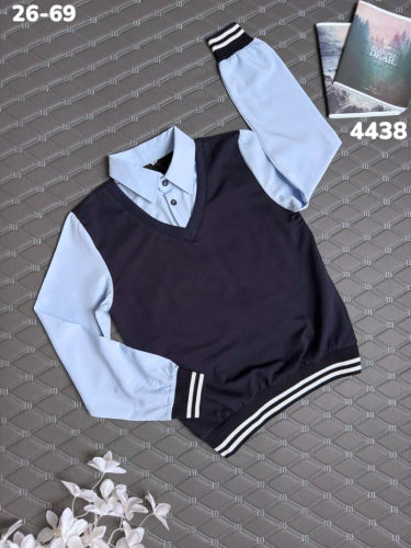 Джемпер 4438 синий