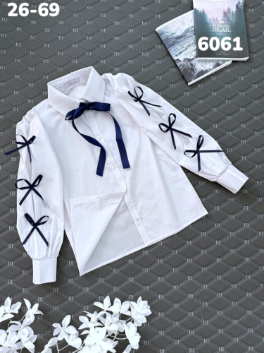 Блузка 6061 синий