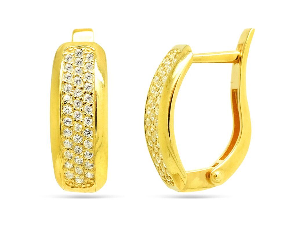 Серьги из серебра куб.циркон., СПН258