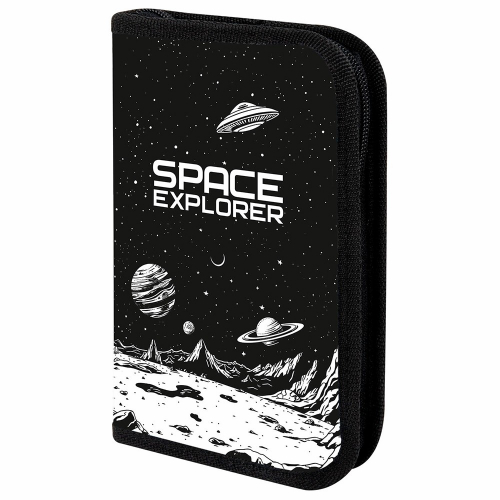 Пенал 1 отделение 19*11 см Space invader 273469 Пифагор. в Нижнем Новгороде