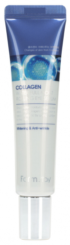 ФМС Collagen Сыворотка-лифтинг для кожи вокруг глаз с коллагеном FarmStay Collagen Water Full Moist Rolling Eye Serum, 25ml