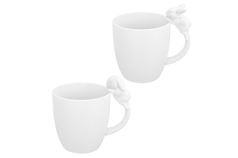 БЫЛО 840 руб!! Набор 2 кружек 350 мл 12*8,5*11,5 см