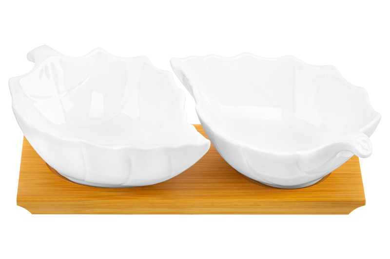 БЫЛО 623 руб!! Блюдо сервировочное 2 пр. 20*12*5 см 160 мл