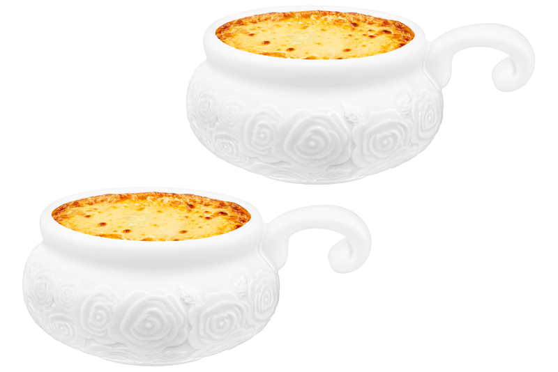 БЫЛО 555 руб!! Набор 2 жюльенниц - кокотниц 300 мл 14*10,5*5,5 см