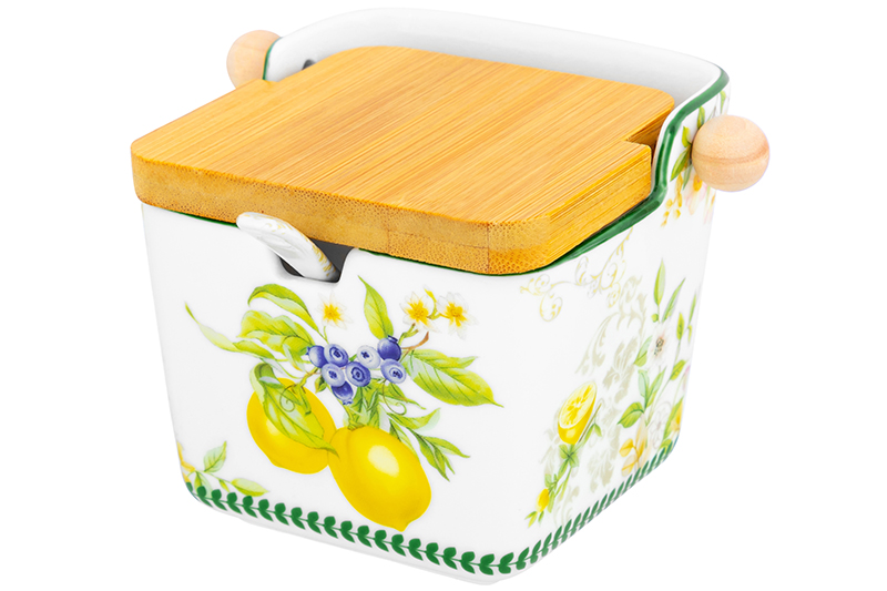 БЫЛО 804 руб!! Банка для сыпучих продуктов 300 мл 12*9,5*9 см