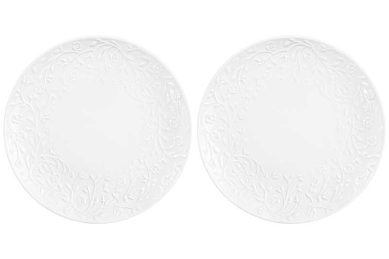 БЫЛО 544 руб!! Набор тарелок 2 пр.17,5*17,5*2 см