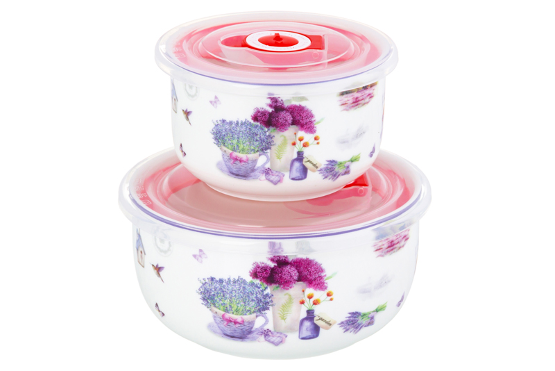 БЫЛО 735 руб!! Набор 2 салатников - 13*13*6,5 см 560 мл+10,5*10,5*6 см 260 мл