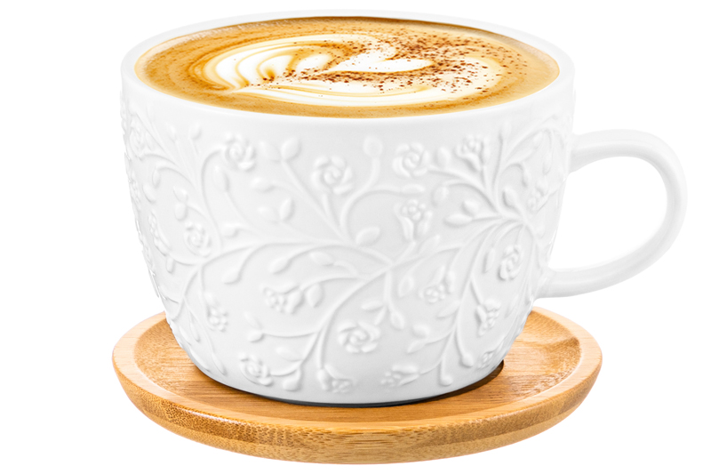 БЫЛО 555 руб!! Чашка для капучино и кофе латте 500 мл 15*12,8*8,5 см