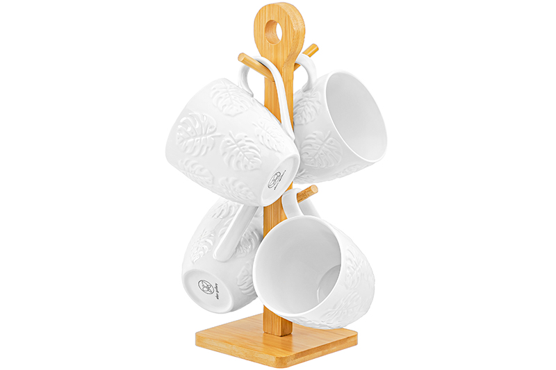 БЫЛО 1632руб! Набор 4 кружек 350 мл