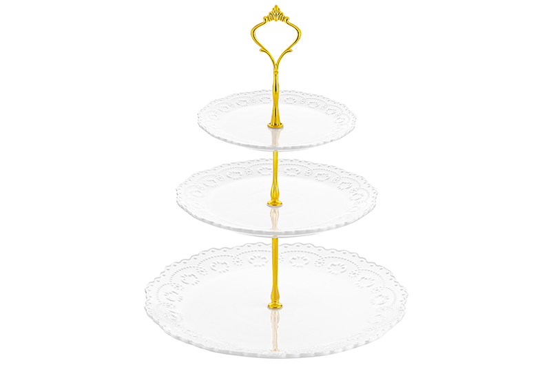 БЫЛО 1828 руб!!* Блюдо-этажерка 3-х ярусная 28*28*37 см