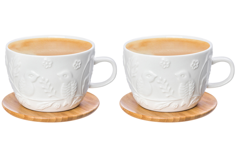 БЫЛО 1105 руб!! Чашка для капучино и кофе латте 500 мл