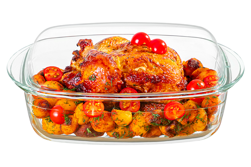 БЫЛО 1551 руб!! Блюдо для запекания с крышкой 3 л 32,5*19,5*13 см