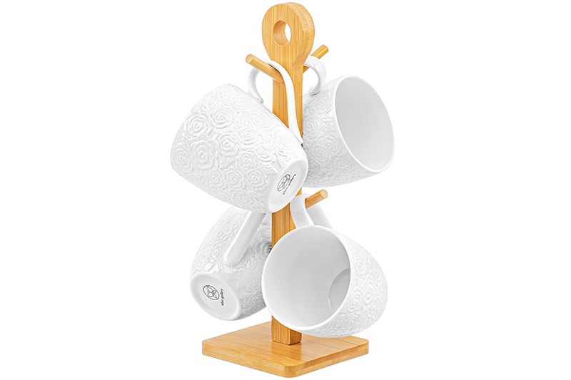 БЫЛО 1632руб! Набор 4 кружек 350 мл